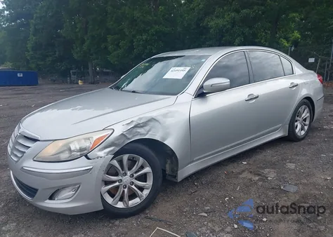 2013 Hyundai Genesis 3.8 из США, поврежденный, VIN KMHGC4DD7DU241977